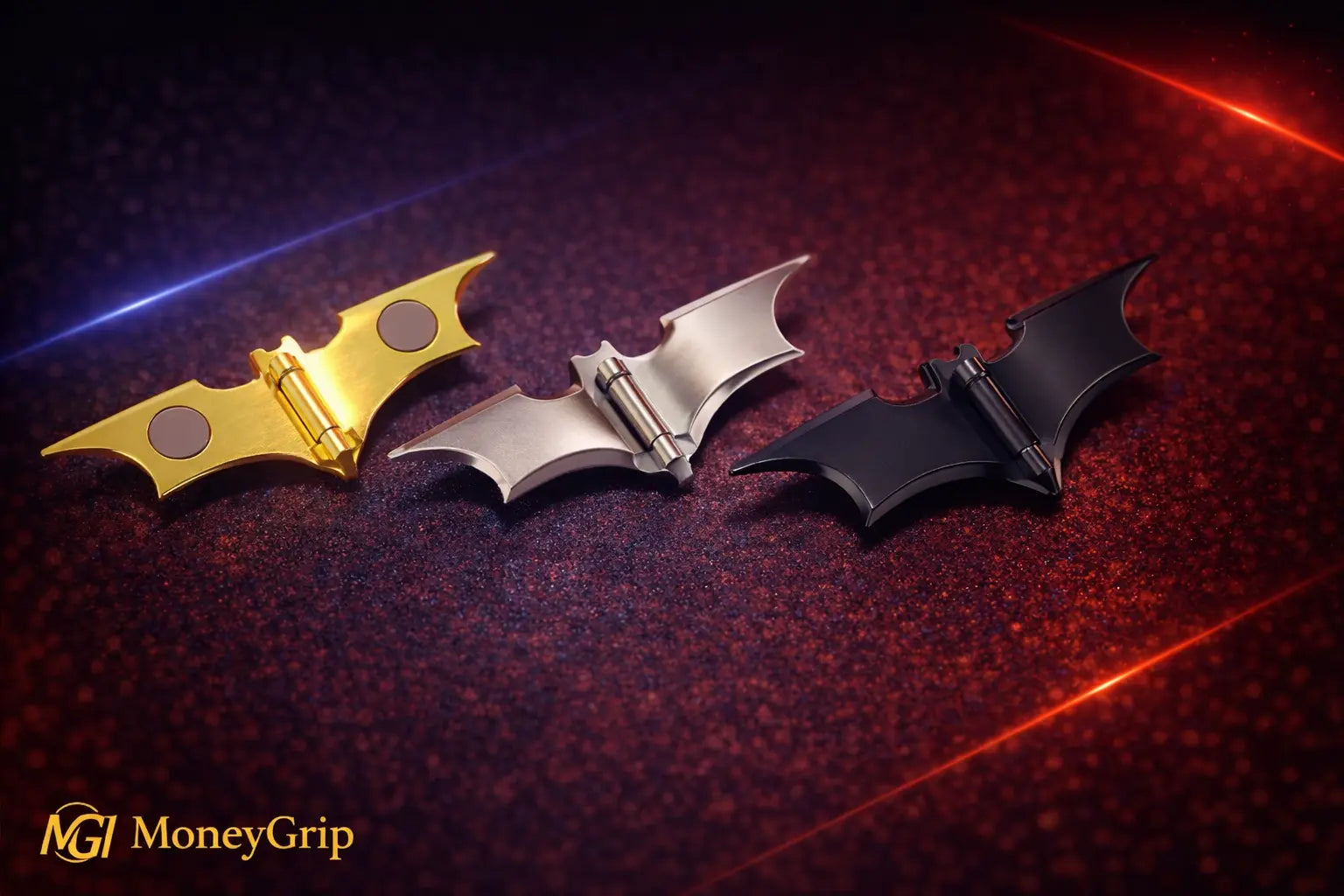 Bat-Shaped Money Clip – Trendy Metal Cash Clamp & Card Holder (Slim EDC) MoneyGrip