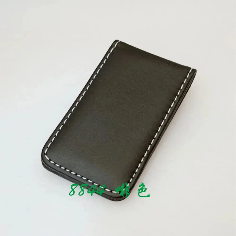 Slim Leather Money Clip Wallet – Card Holder & Cash Clip (Microfiber Synthetic Leather) MoneyGrip