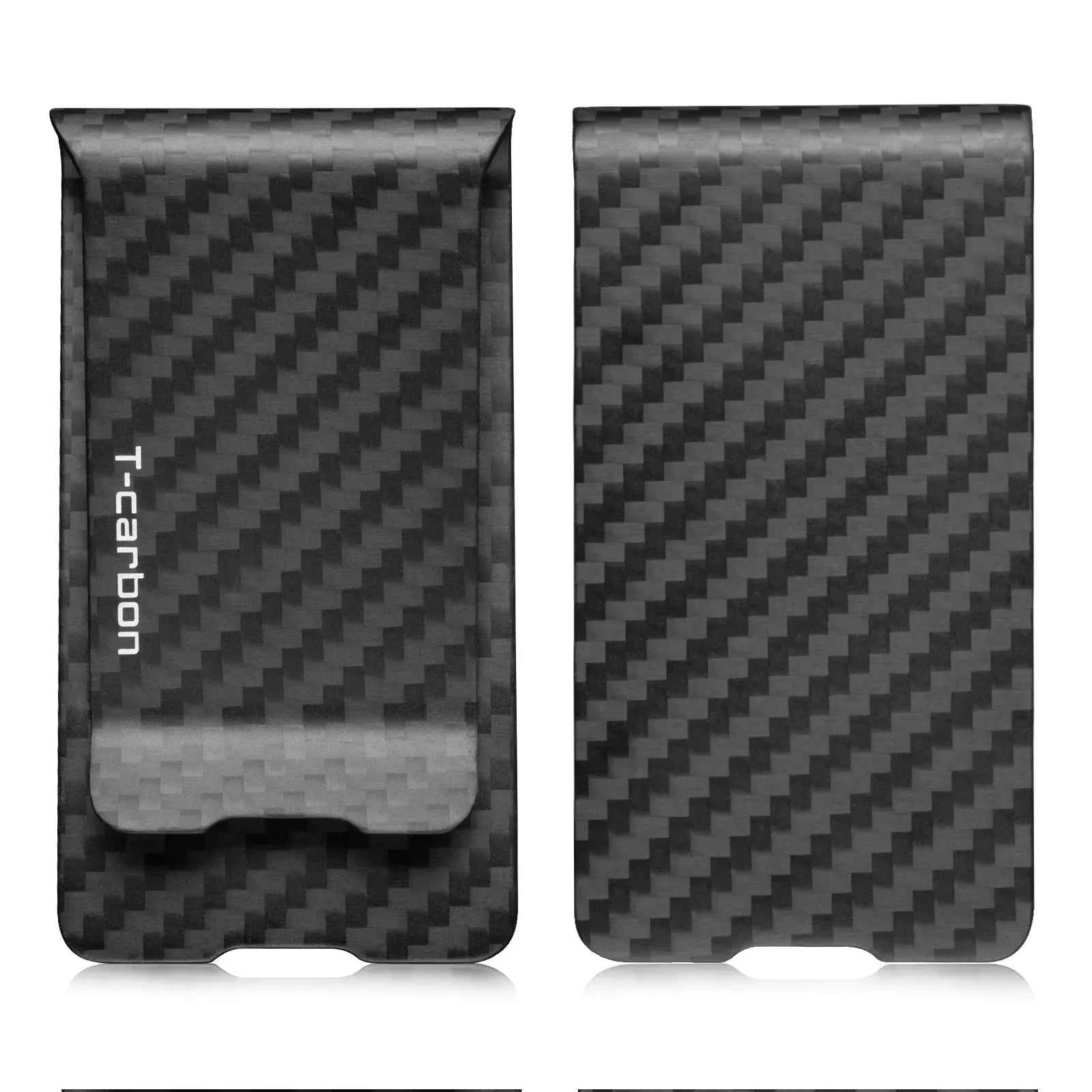 Carbon Fiber Money Clip Wallet - Slim Minimalist Cash & Card Holder (Men’s) MoneyGrip