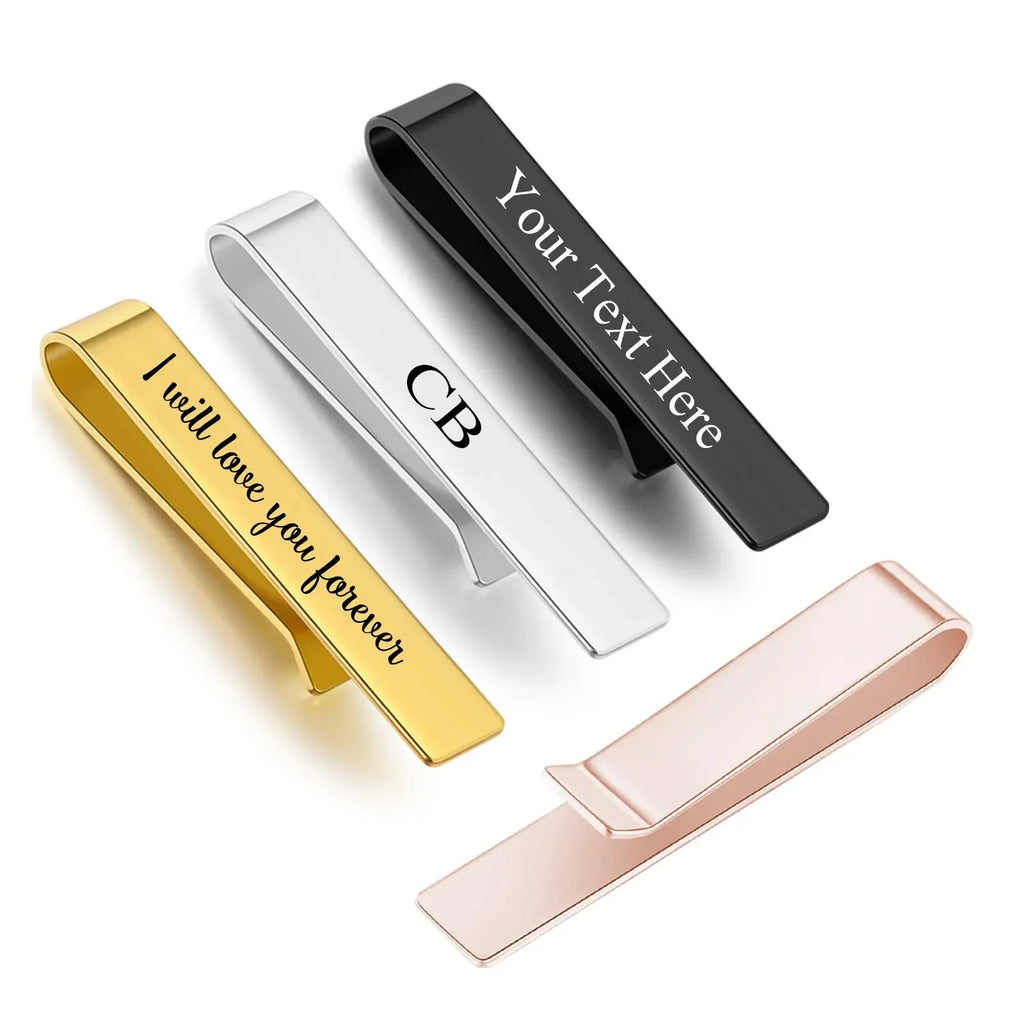 MoneyGrip Custom Stainless Steel Money Clip – Slim Cash & Card Holder (4 Colors) MoneyGrip