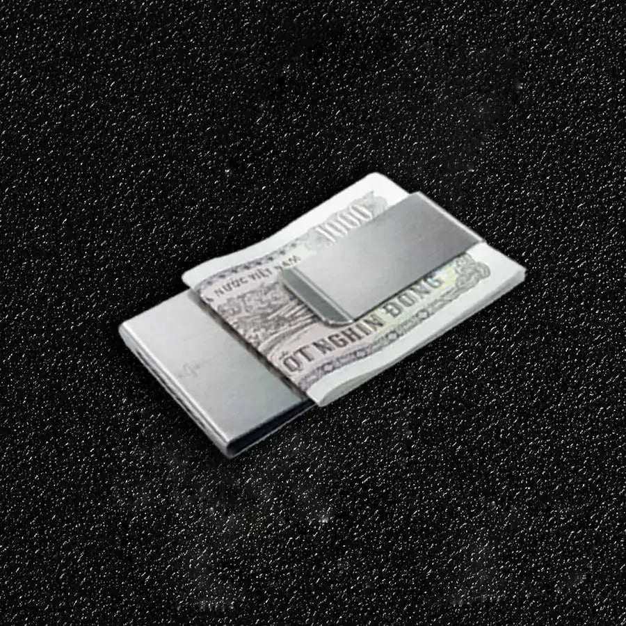 MoneyGrip Money Clip Wallet – Slim Minimalist Cash & Card Holder for Men & Women MoneyGrip