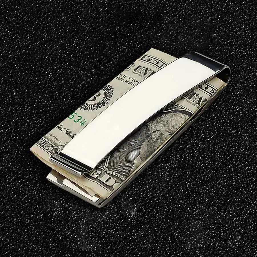 MoneyGrip Money Clip Wallet – Slim Minimalist Cash & Card Holder for Men & Women MoneyGrip